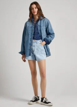 Women Pepe Jeans Regular Fit Shorts