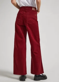 Women Pepe Jeans Relaxed Fit Cropped Trousers