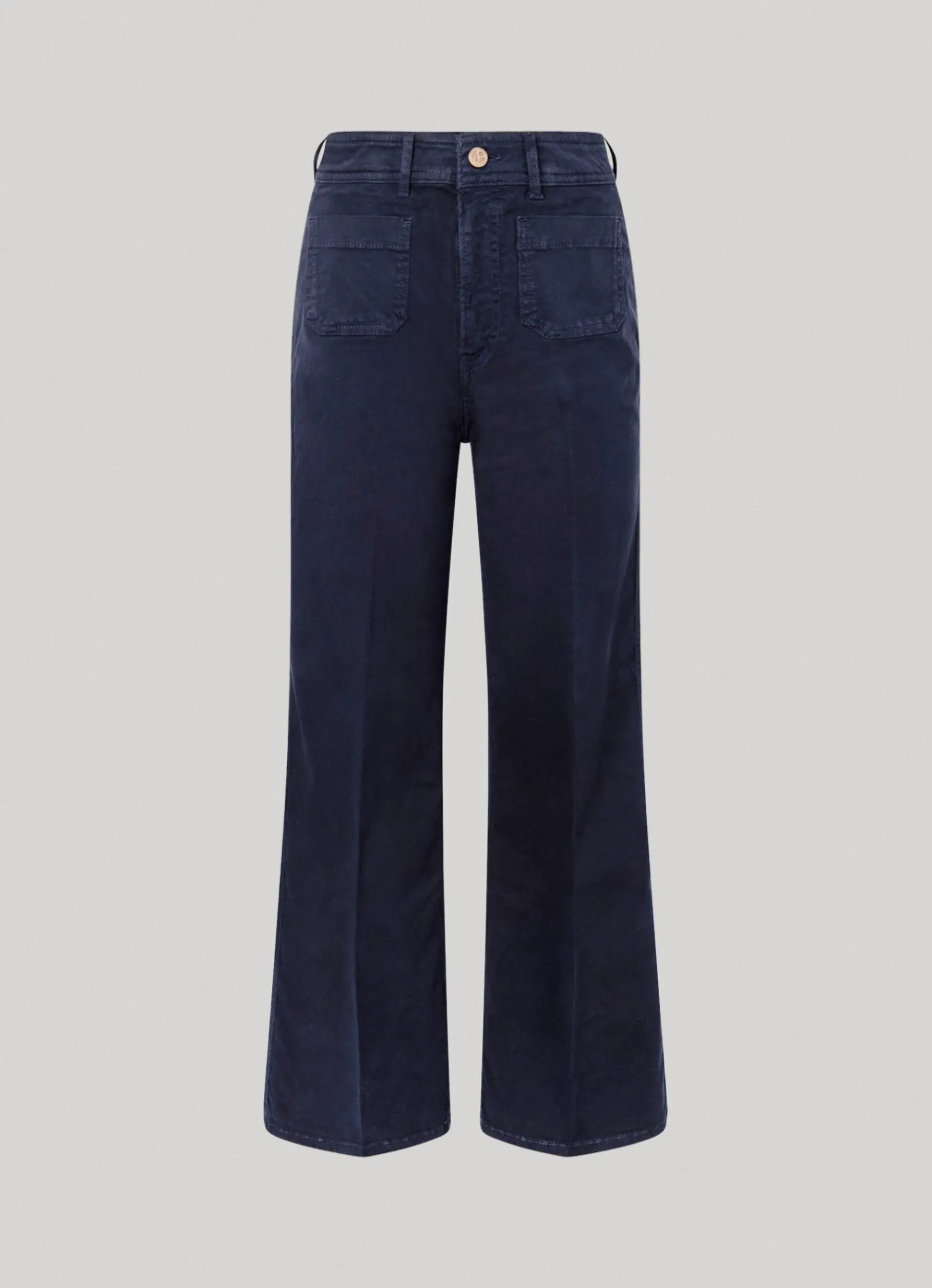Women Pepe Jeans Relaxed Fit Cropped Trousers
