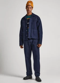 Men Pepe Jeans Relaxed Fit Jacket