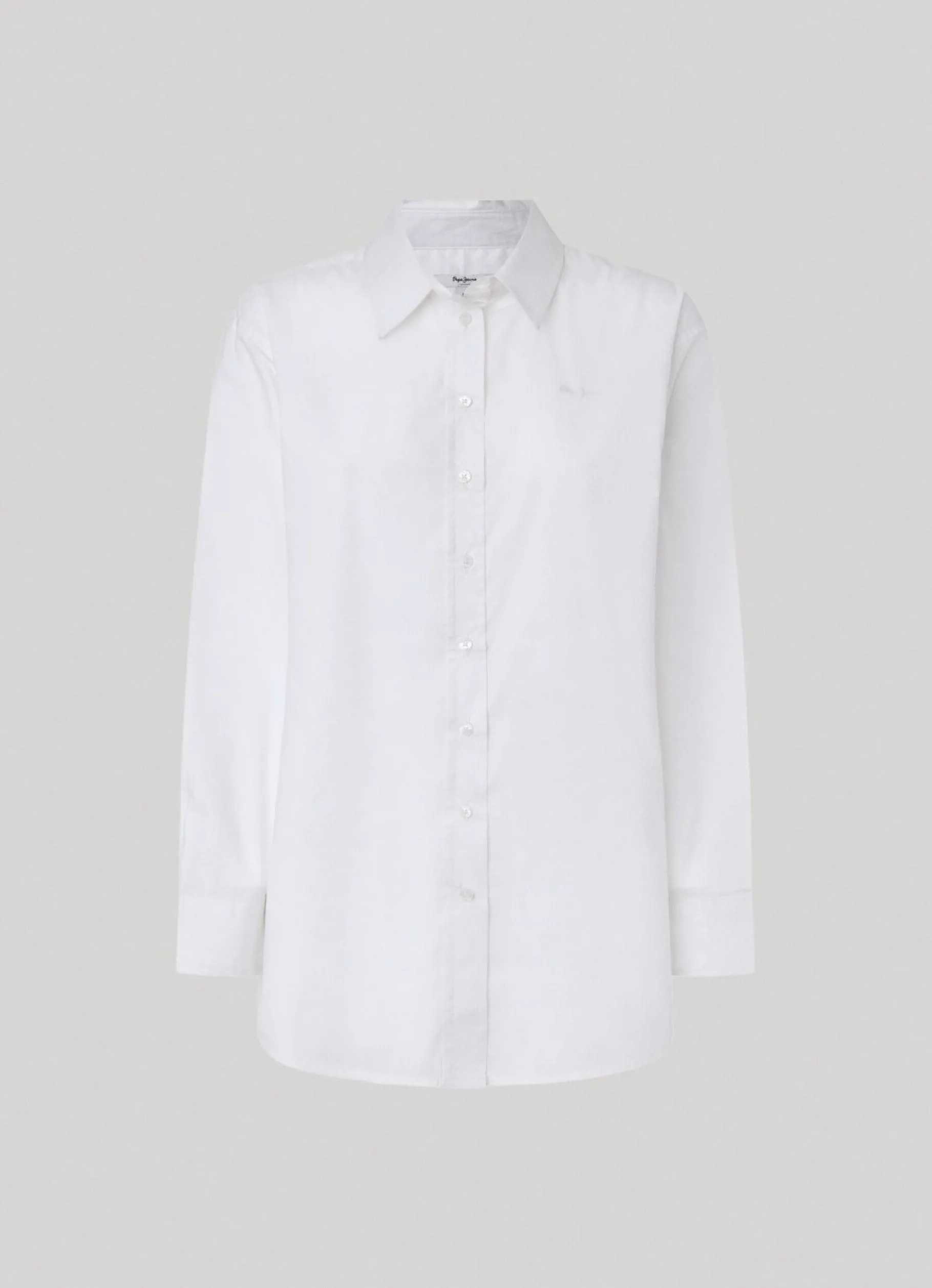 Women Pepe Jeans Relaxed Fit Poplin Shirt
