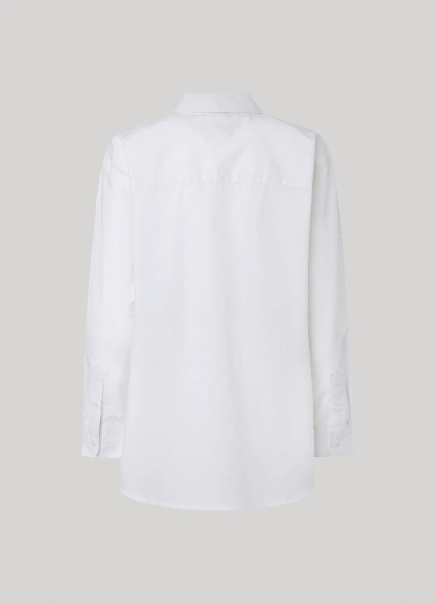 Women Pepe Jeans Relaxed Fit Poplin Shirt