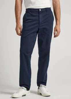 Men Pepe Jeans Relaxed Harrow Chino Trousers