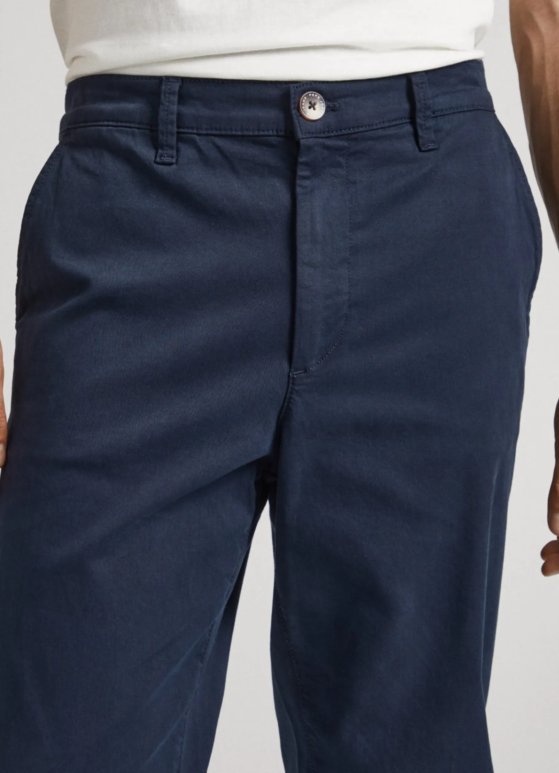 Men Pepe Jeans Relaxed Harrow Chino Trousers
