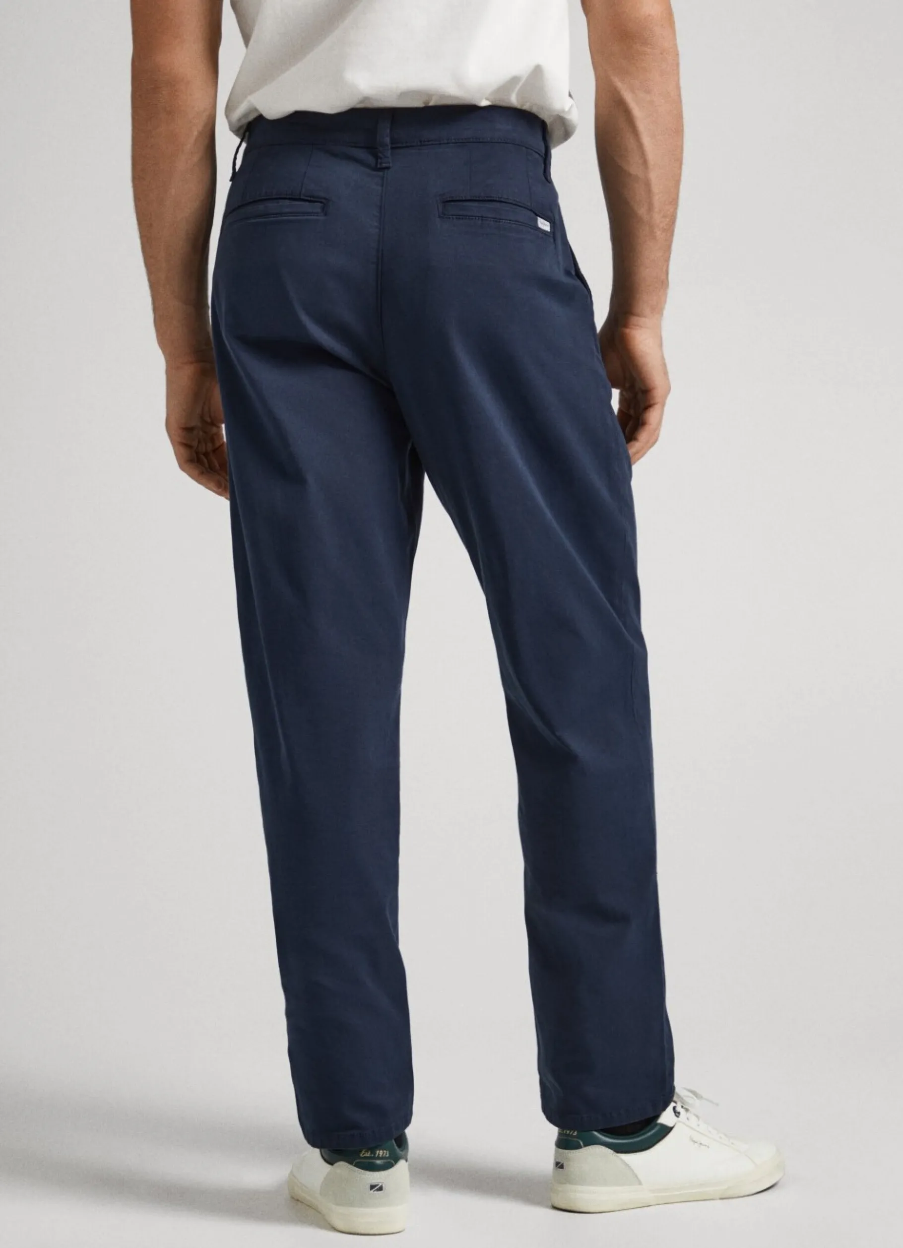 Men Pepe Jeans Relaxed Harrow Chino Trousers