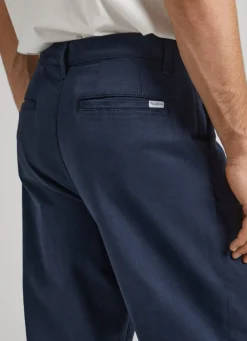 Men Pepe Jeans Relaxed Harrow Chino Trousers