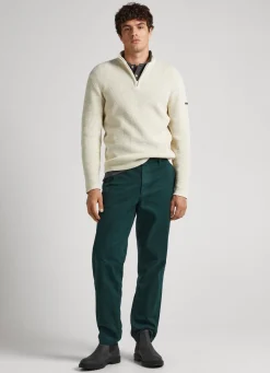 Men Pepe Jeans Relaxed Harrow Chino Trousers