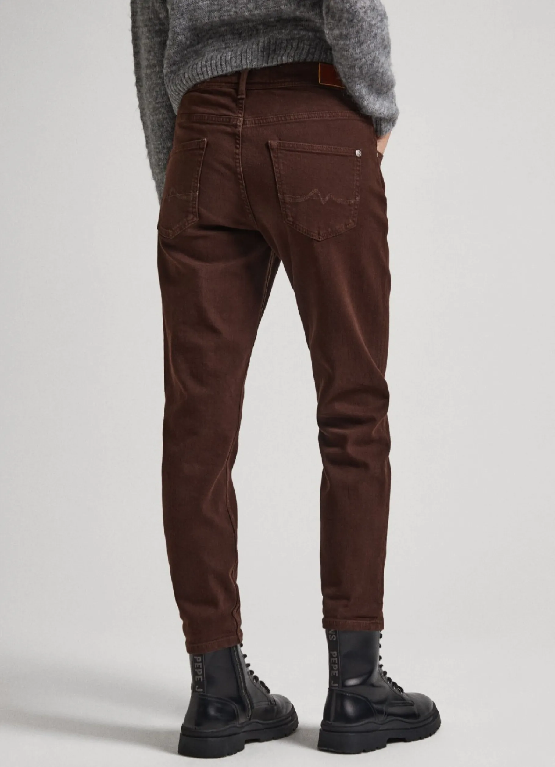 Women Pepe Jeans Relaxed 5-Pocket Denim Trousers