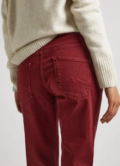 Women Pepe Jeans Relaxed 5-Pocket Denim Trousers