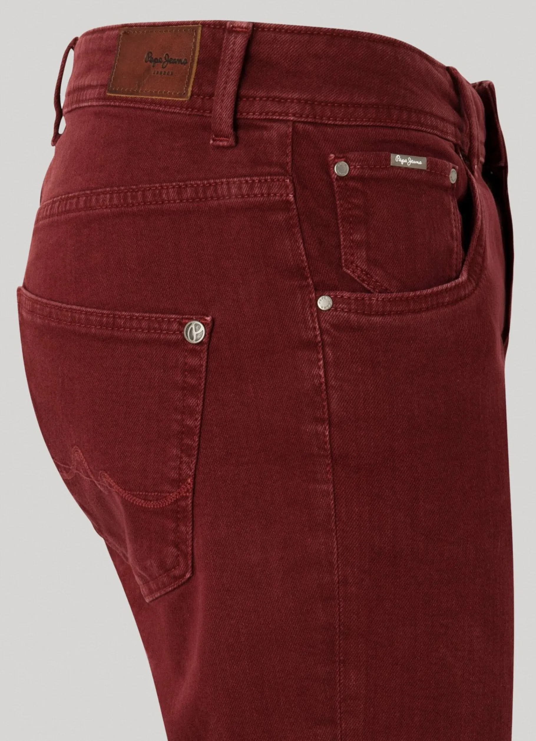 Women Pepe Jeans Relaxed 5-Pocket Denim Trousers