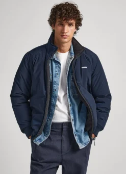 Men Pepe Jeans Reversible Bomber Jacket