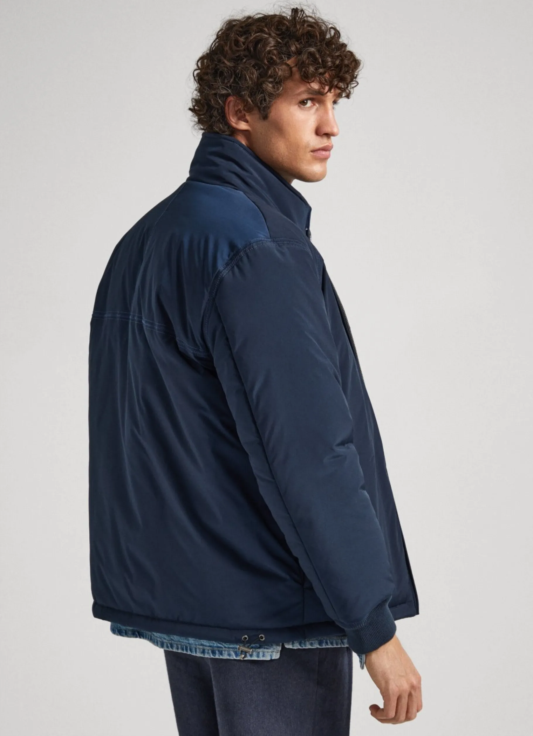 Men Pepe Jeans Reversible Bomber Jacket