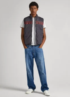 Men Pepe Jeans Reversible Padded Gilet