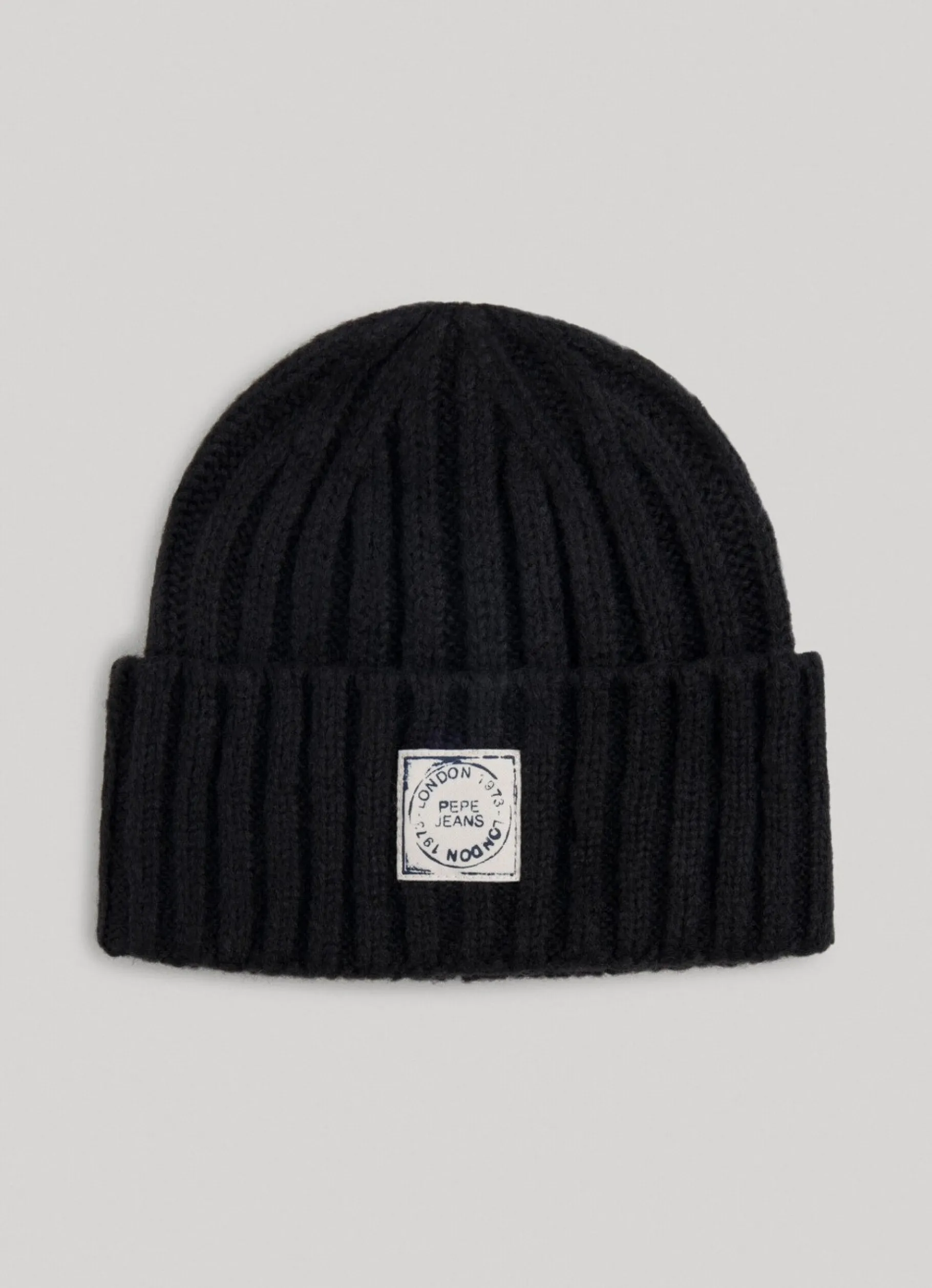 Men Pepe Jeans Ribbed Knit Beanie