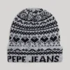 Men Pepe Jeans Ribbed Knit Beanie