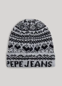 Men Pepe Jeans Ribbed Knit Beanie