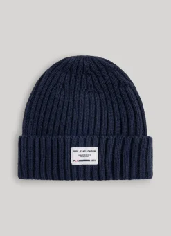 Girl Pepe Jeans Ribbed Knit Beanie
