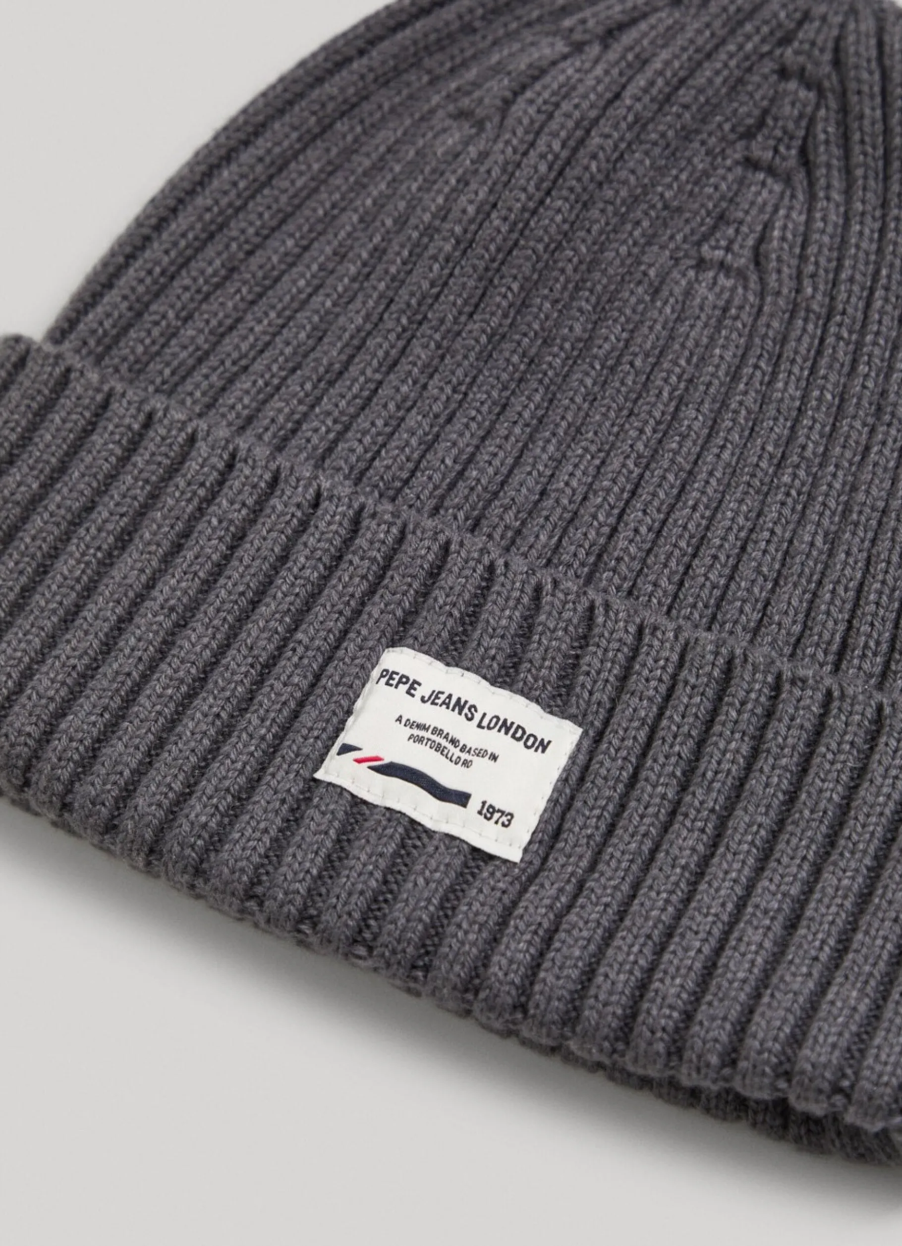 Women Pepe Jeans Ribbed Knit Hat