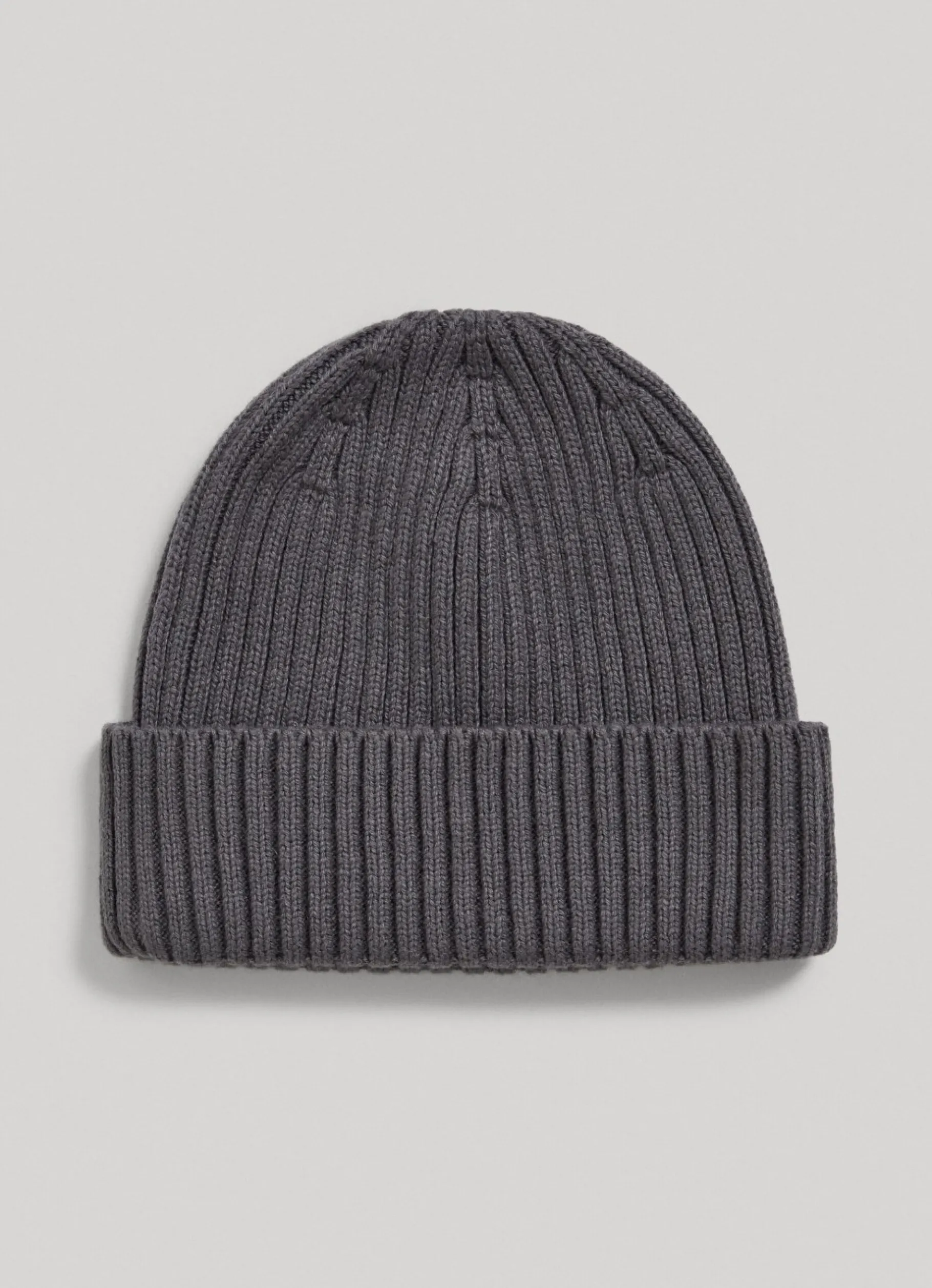 Men Pepe Jeans Ribbed Knit Hat