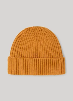 Men Pepe Jeans Ribbed Knit Hat