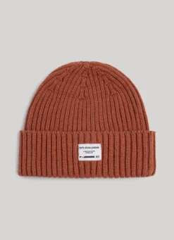 Men Pepe Jeans Ribbed Knit Hat