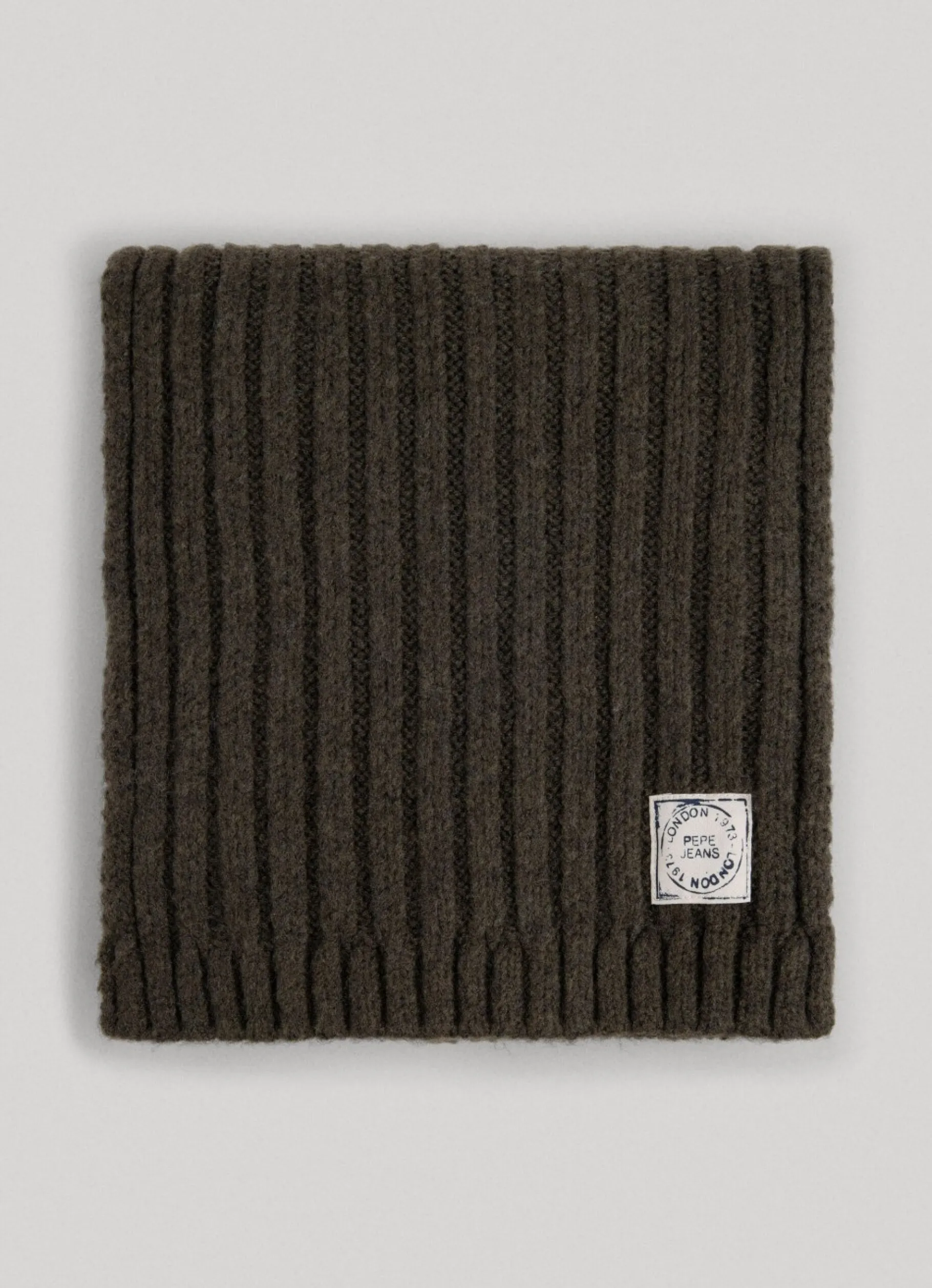 Women Pepe Jeans Ribbed Knit Scarf