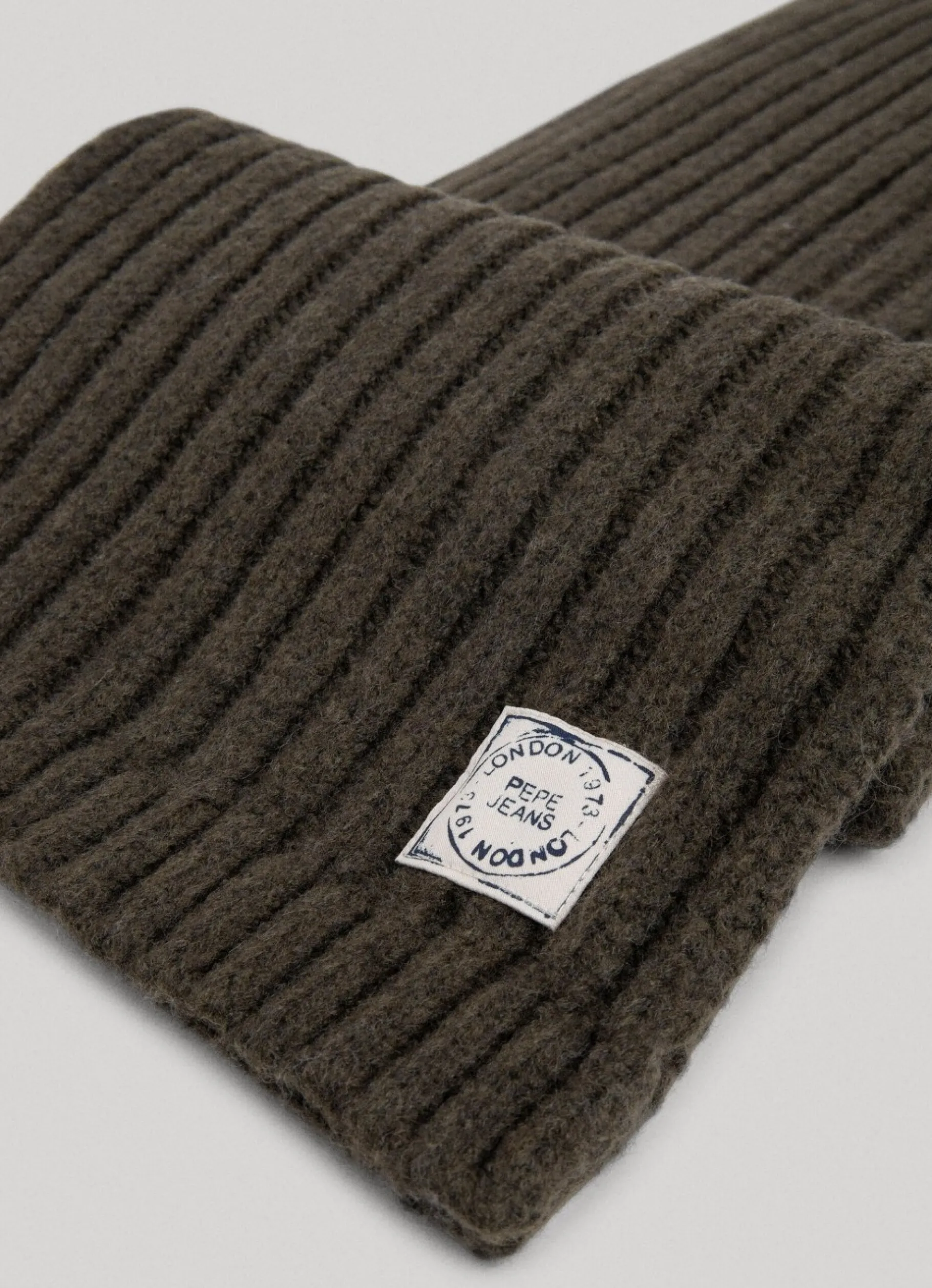 Women Pepe Jeans Ribbed Knit Scarf