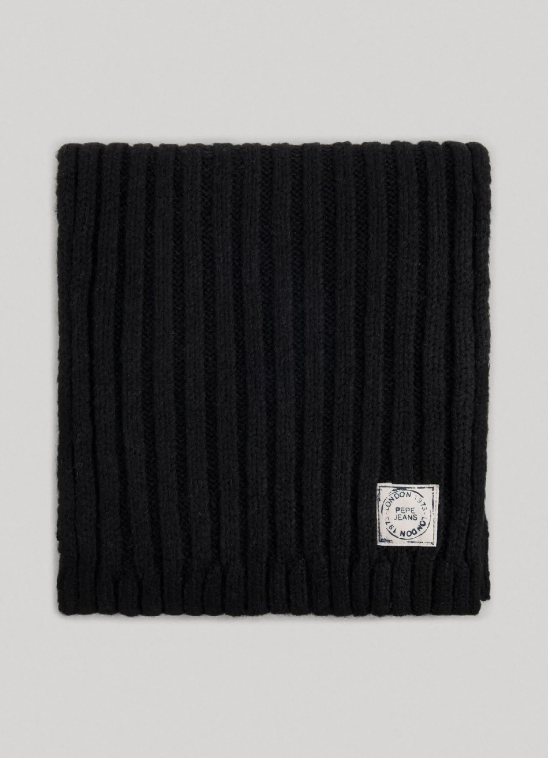 Women Pepe Jeans Ribbed Knit Scarf
