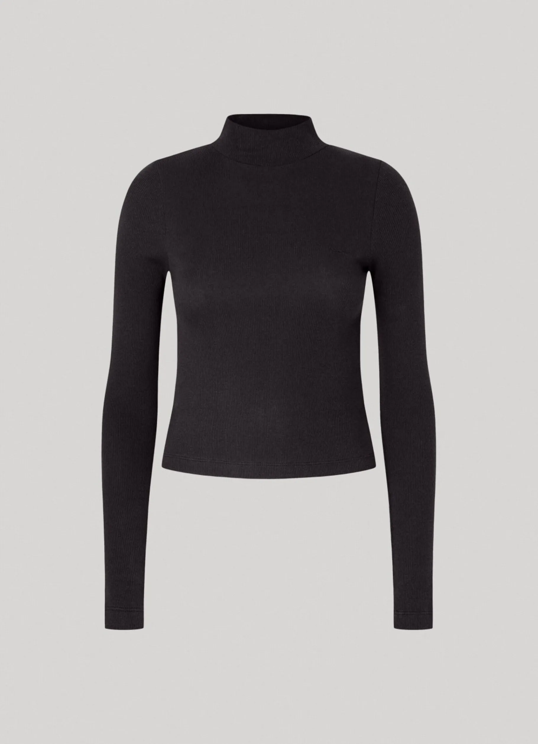 Women Pepe Jeans Ribbed Long-Sleeve T-Shirt