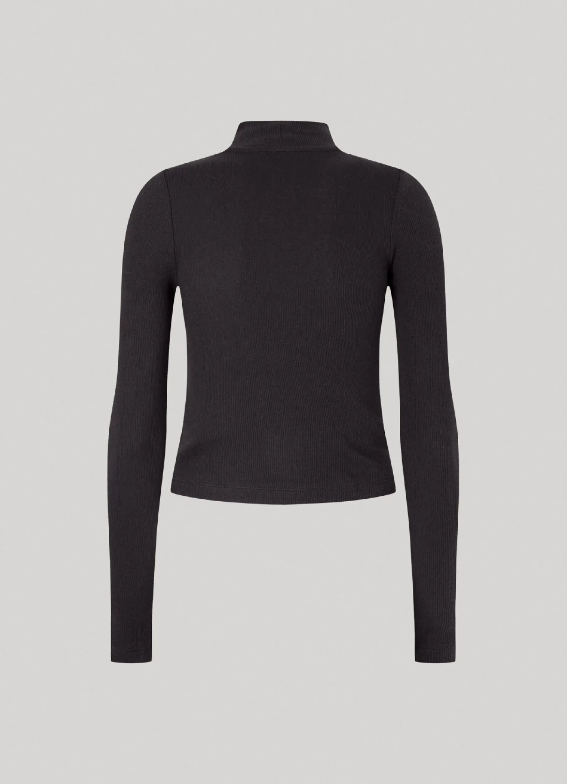 Women Pepe Jeans Ribbed Long-Sleeve T-Shirt
