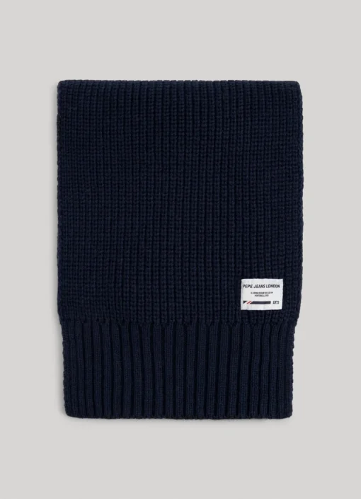 Boy Pepe Jeans Ribbed Scarf