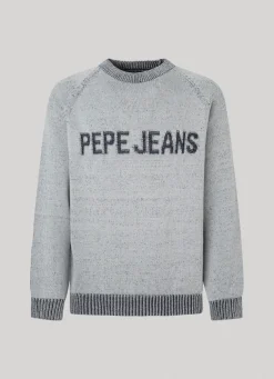 Men Pepe Jeans Round Neck Cotton Sweatshirt