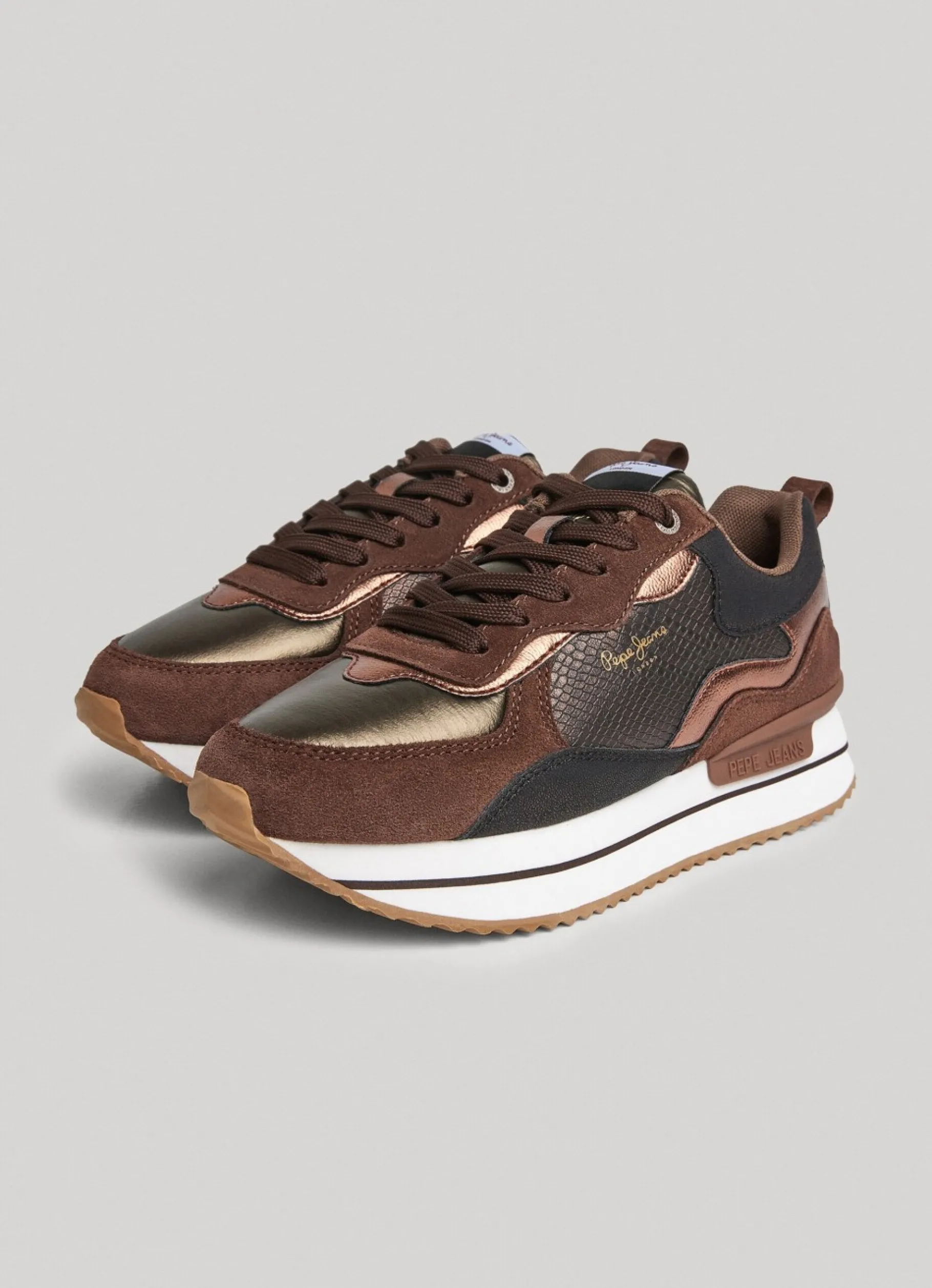 Women Pepe Jeans Rusper Nas Combined Trainers