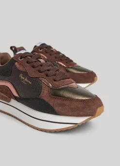 Women Pepe Jeans Rusper Nas Combined Trainers