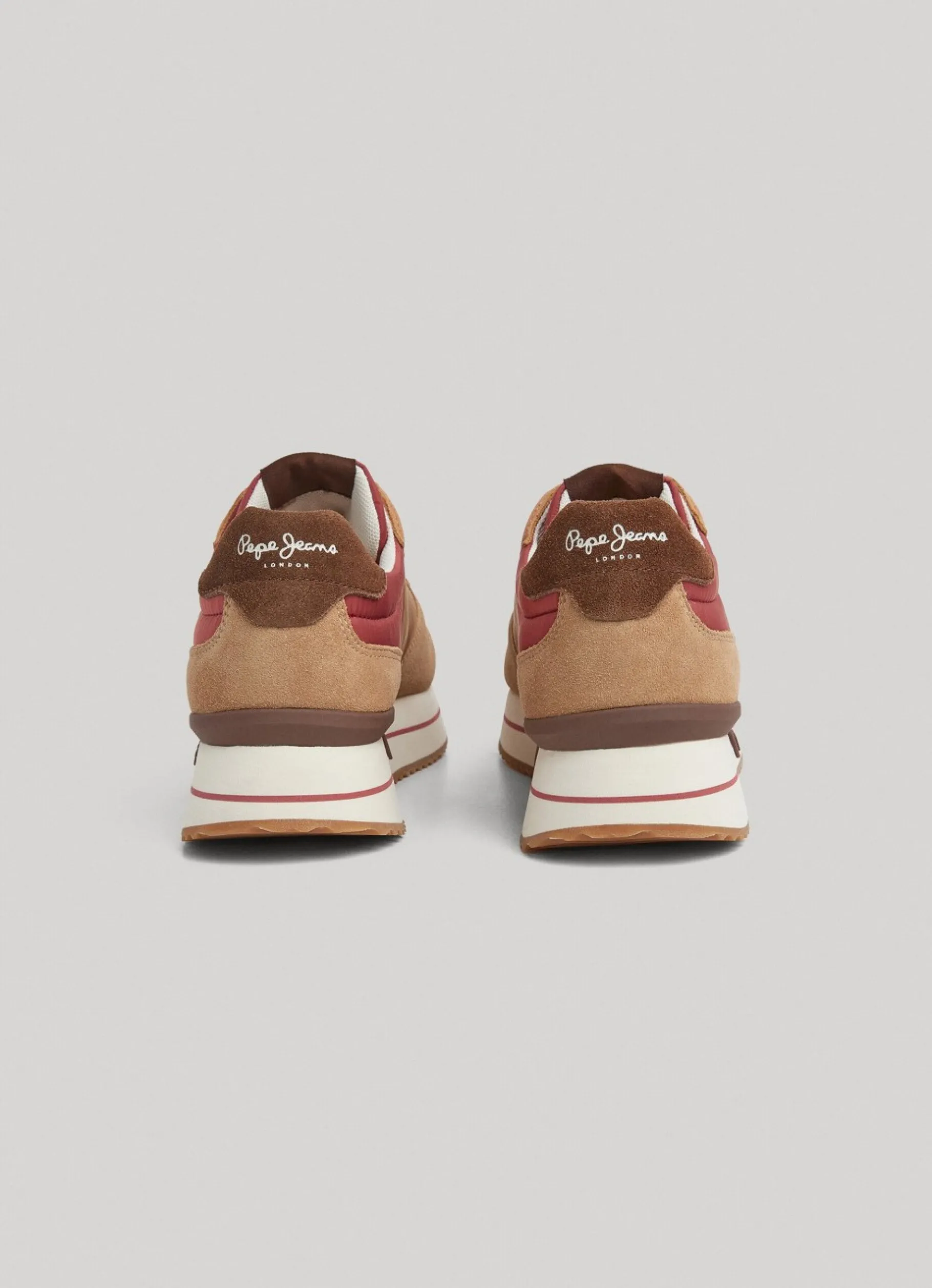 Women Pepe Jeans Rusper Queen Combined Trainers