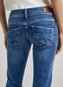 Women Pepe Jeans Saturn Regular Fit Mid-Rise Jeans