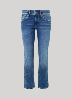 Women Pepe Jeans Saturn Regular Fit Mid-Rise Jeans