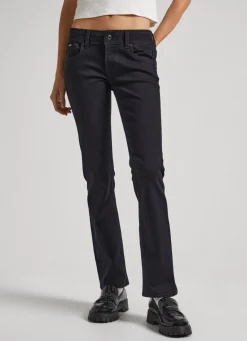Women Pepe Jeans Saturn Regular Fit Mid-Rise Jeans
