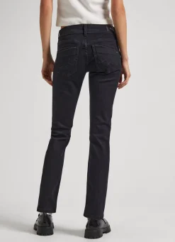 Women Pepe Jeans Saturn Regular Fit Mid-Rise Jeans