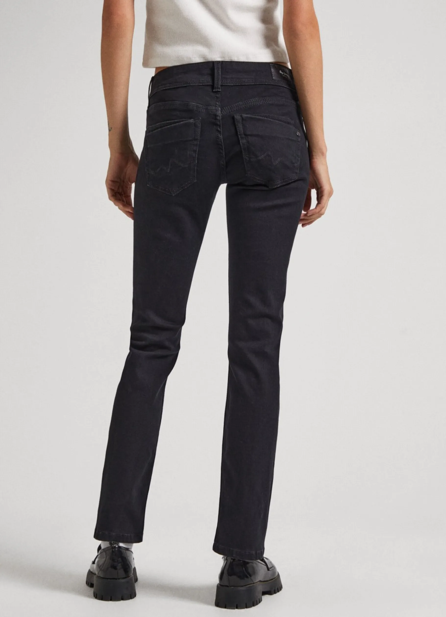 Women Pepe Jeans Saturn Regular Fit Mid-Rise Jeans