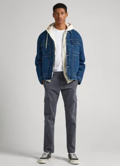 Men Pepe Jeans Sean Regular Fit Chino Trousers