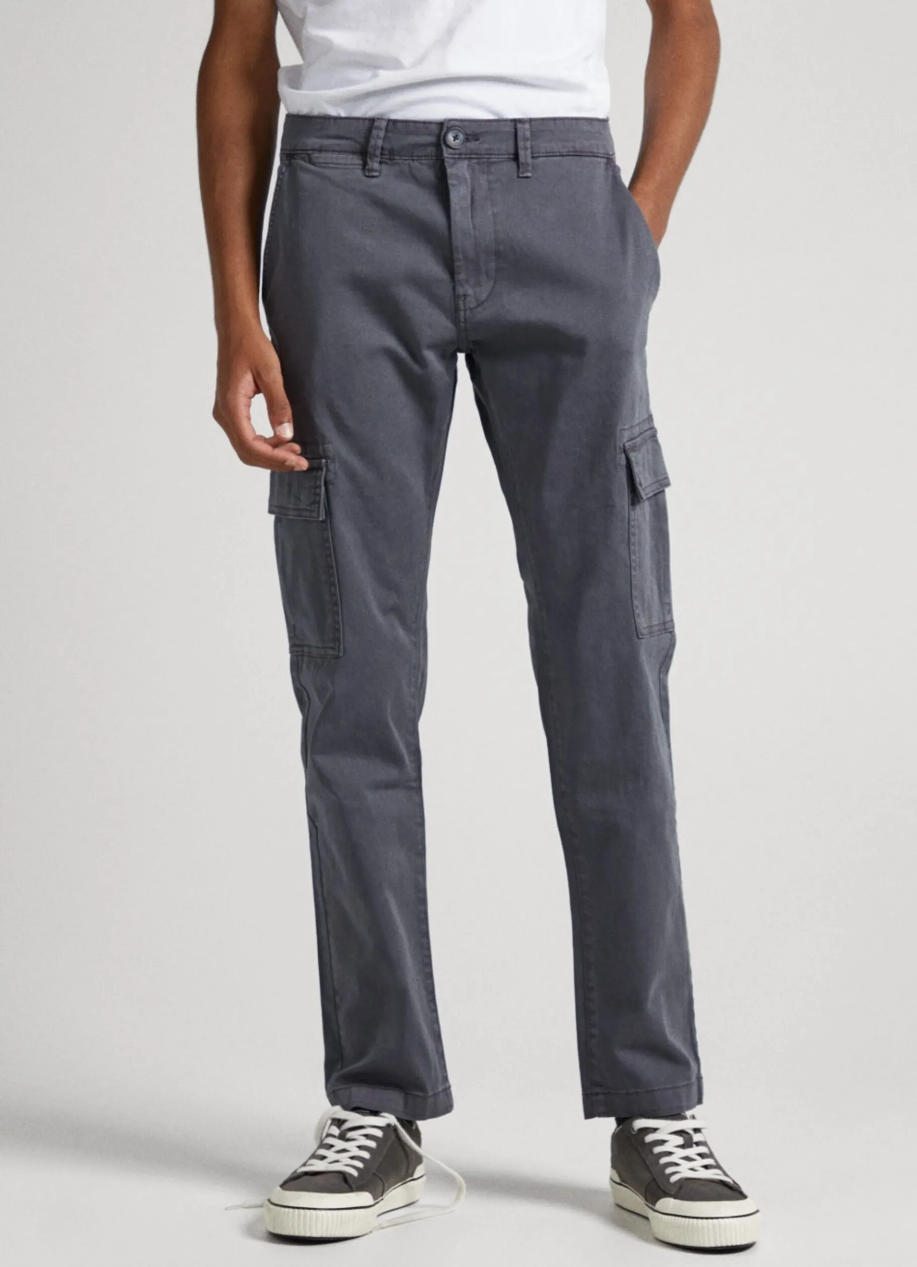 Men Pepe Jeans Sean Regular Fit Chino Trousers