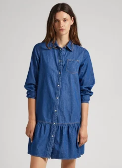 Women Pepe Jeans Shirt Dress