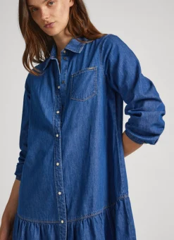 Women Pepe Jeans Shirt Dress