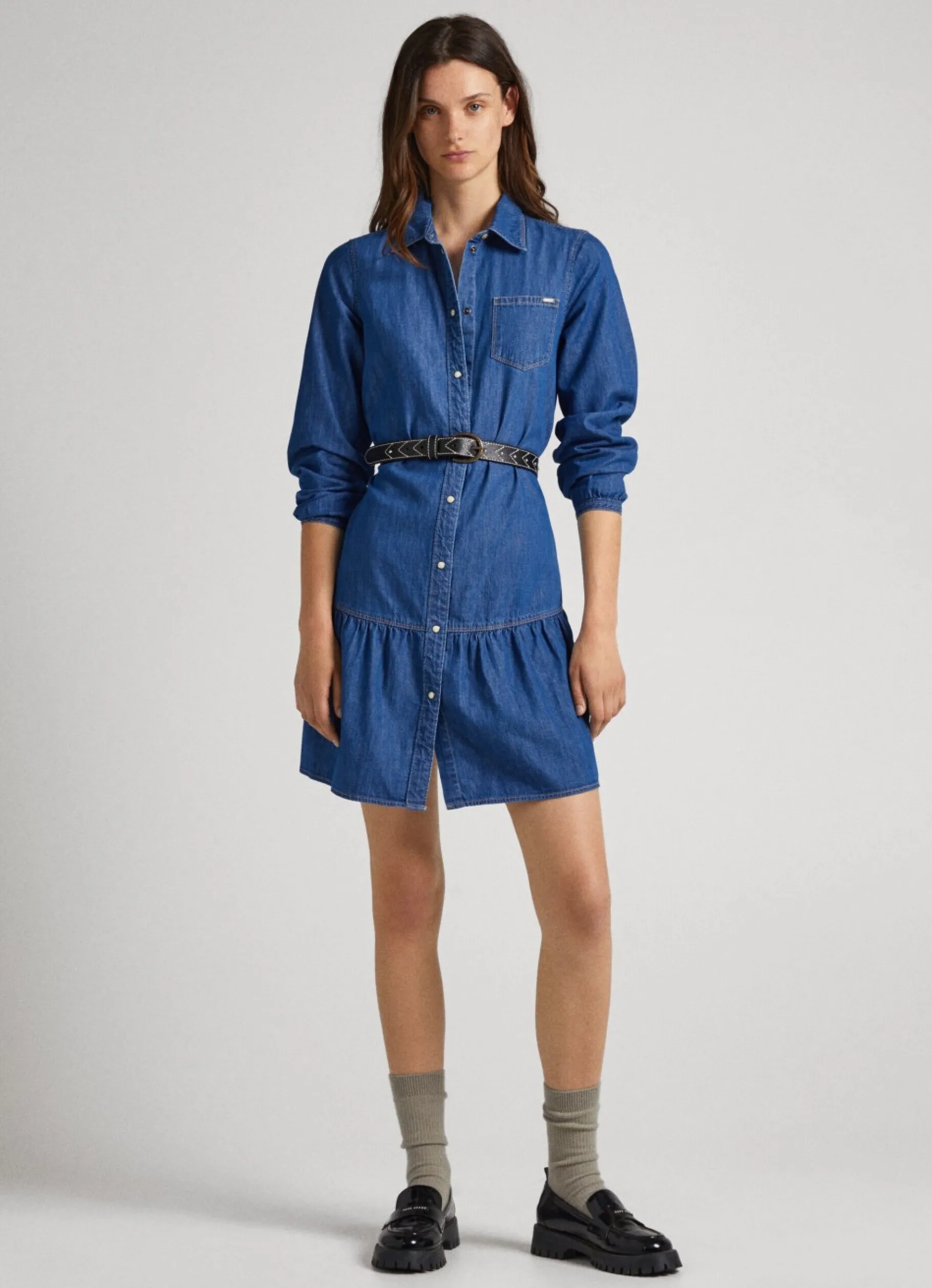 Women Pepe Jeans Shirt Dress