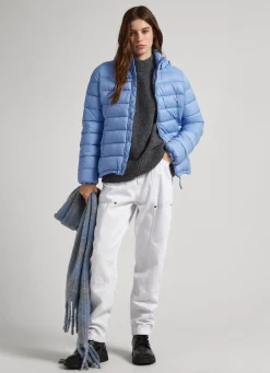 Women Pepe Jeans Short Puffer Jacket