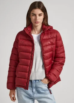 Women Pepe Jeans Short Puffer Jacket