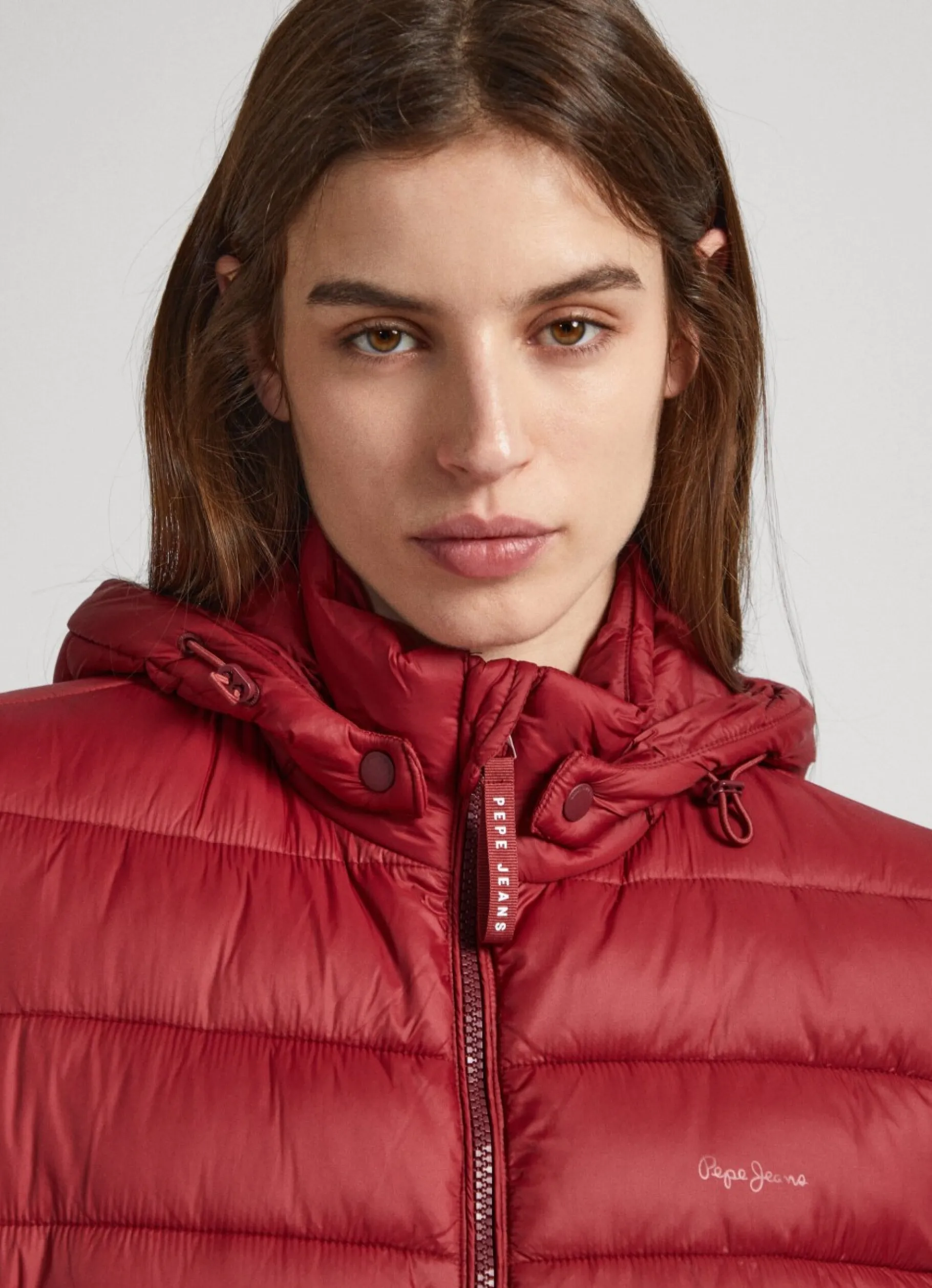 Women Pepe Jeans Short Puffer Jacket