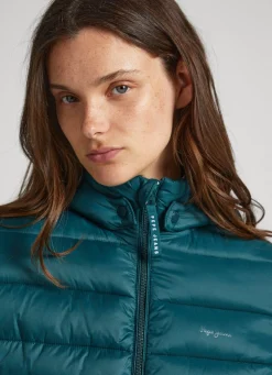 Women Pepe Jeans Short Puffer Jacket