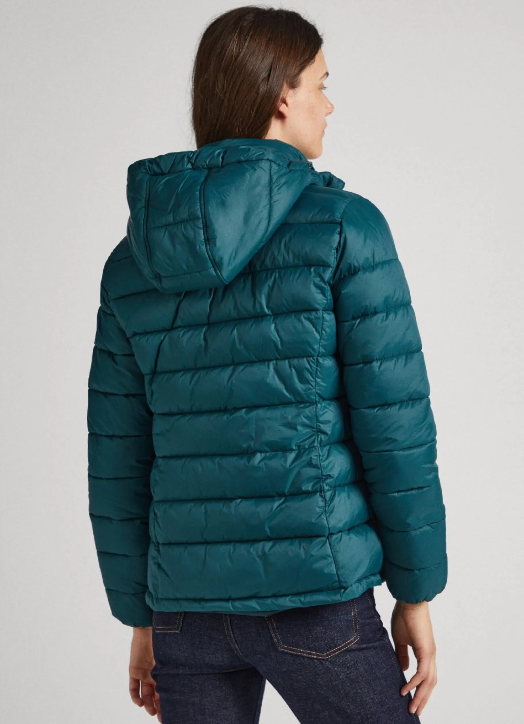 Women Pepe Jeans Short Puffer Jacket